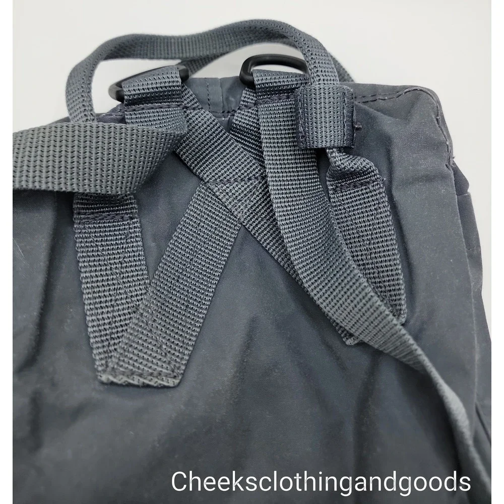 Fjallraven Kanken Mini Navy Blue Backpack 23561 Mens Womens Bag